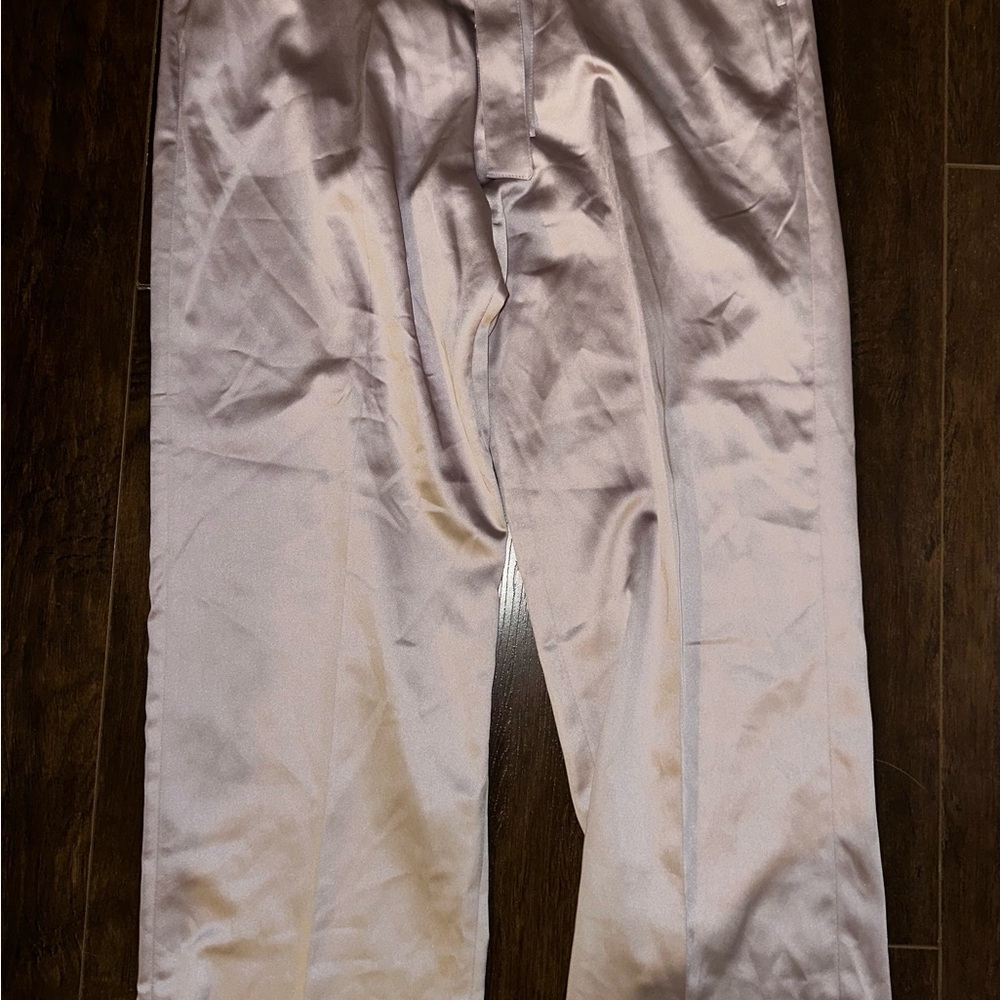 Cool satin like pants